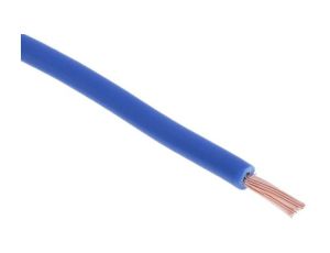 Kabel trzynormowy, dł. 100m 1,5 mm, 21 A, 1 kV DC, 600 V AC, Maks. +105C Niebieski Zgodność z trzema normami, RS PRO