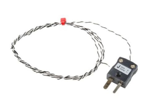 Termopara typ J do +250C 1m kabel 1m IEC