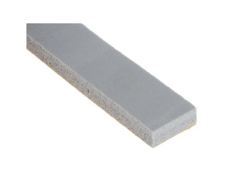 Taśma piankowa, 5m x 20mm x 6.4mm, kolor: Szary, RS PRO Jednostronna