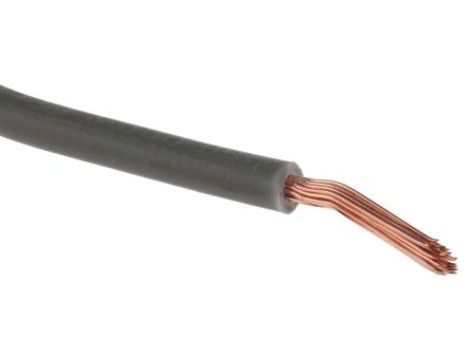 Kabel trzynormowy, dł. 100m 1,5 mm, 21 A, 1 kV DC, 600 V AC, Maks. +105C Szary Zgodność z trzema normami, RS PRO