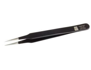 Pęseta, dł. +120, antymagnetyczna, ESD, materiał: Stal nierdzewna, RS PRO