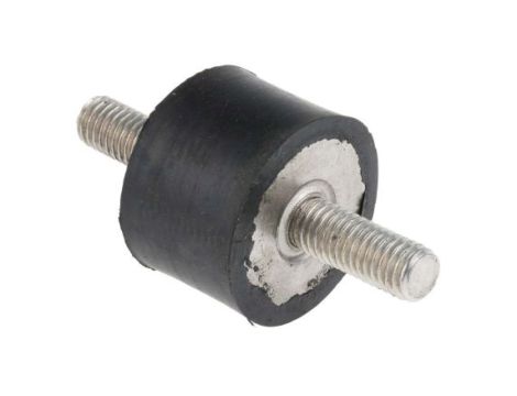 Mocowanie antywibracyjne, M8, Ø 30mm, H 20mm, 47.2 55 Shore A, RS PRO