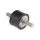 Mocowanie antywibracyjne, M8, Ø 30mm, H 20mm, 47.2 55 Shore A, RS PRO