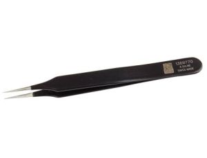 Pęseta, dł. 110, antymagnetyczna, ESD 4.SA.NE, materiał: Stal nierdzewna, RS PRO