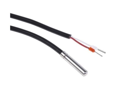 Czujnik temperatury, typ: NTC, śred.: 6mm, dł.: 40mm, dł. kabla: 1.5m