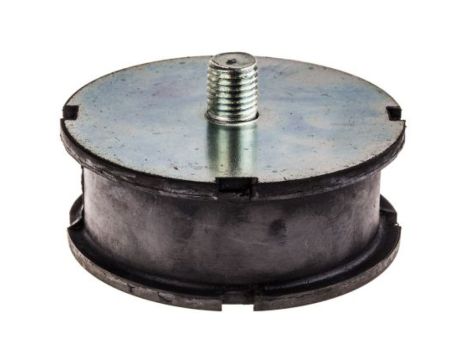 Mocowanie antywibracyjne, M16, Ø 105mm, H 40mm, 380, materiał: Guma naturalna 55 Shore A, RS PRO