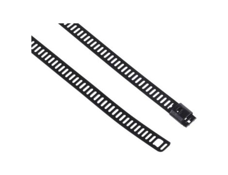 Opaska kablowa 610mm 7 mm Stal nierdzewna z powłoką poliestrową 100 sztuk RS PRO