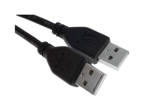 Kabel USB, dł. 1m, kolor: Czarny