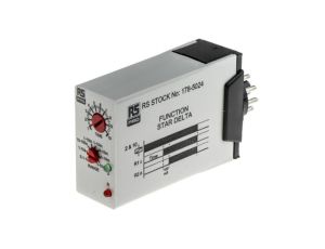 Timer Relay 1 funkcyjny 0.1 s → 10min 2 x SPDT 12 → 240V ac/dc