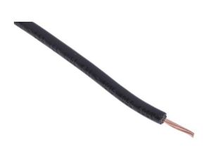 Kabel trzynormowy, dł. 100m 0,5 mm, 11 A, 1 kV DC, 600 V AC, Maks. +105C Czarny Zgodność z trzema normami, RS PRO