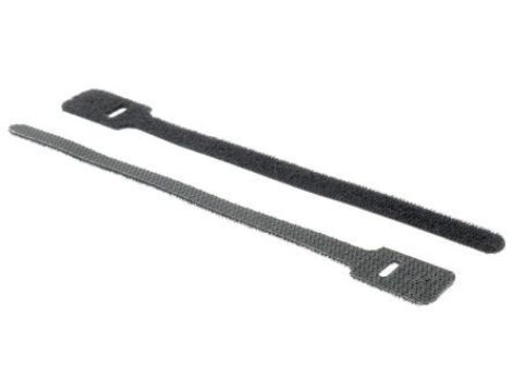 Opaska kablowa z rzepem Czarny, 150mm 17 mm RS PRO Opaska kablowa 179-7165 /10szt./