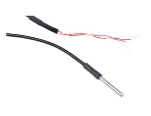 Termopara typ PT 100, -50C do +250C 25mm kabel 2m, Stal nierdzewna