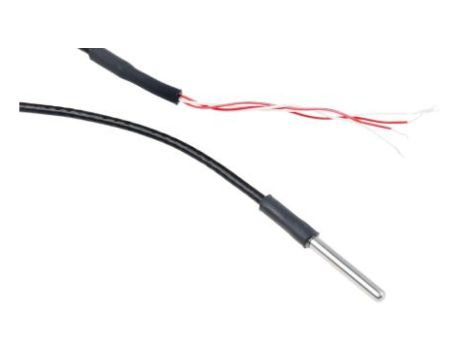 Termopara typ PT 100, -50C do +250C 25mm kabel 2m, Stal nierdzewna