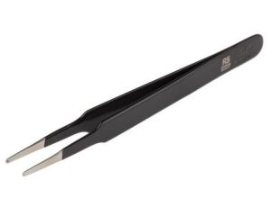 Pęseta, dł. +120, antymagnetyczna, ESD 2A.SA.NE, materiał: Stal nierdzewna, RS PRO