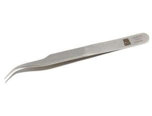 Pęseta, dł. 115, antymagnetyczna 7A.SA, materiał: Stal nierdzewna, RS PRO