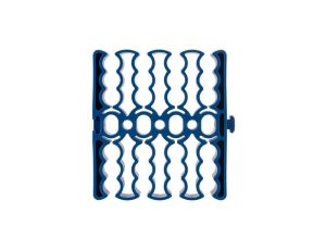 Organizator kabli sieciowych na 24szt. kabli niebieski NEKU