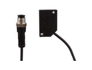 Czujnik indukcyjny 40x26x12mm niezabudowany Sn: 4mm 10-30V DC PNP NO złącze kablowe M12 3pin 0,5m IN26E077