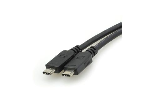 AUDA Optimum Kabel USB 3.1 typ-C (wtyk / wtyk) Quick Charge 1.0 czarny /1m/