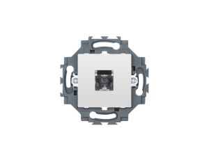 Gniazdo Telefoniczne 1xRJ11, białe, Dahlia GW35251W