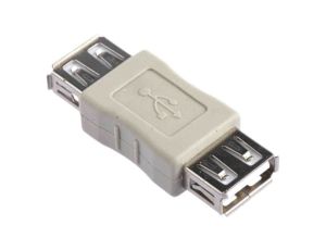 Przejściówka USB, dł. 43.7mm, kolor: Szary