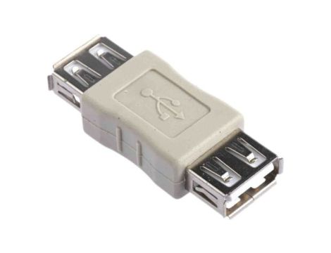 Przejściówka USB, dł. 43.7mm, kolor: Szary