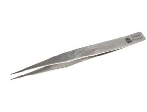 Pęseta, dł. 130, antymagnetyczna AA.SA, materiał: Stal nierdzewna, RS PRO