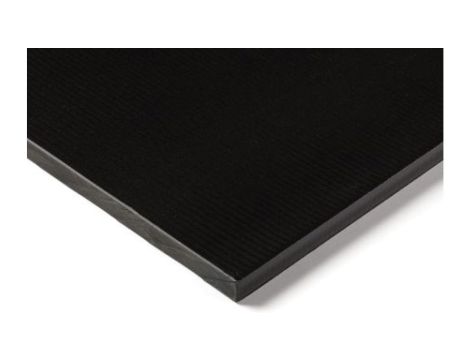 Arkusz z plastiku wzmacnianego włóknem szklanym GRP Czarny, 500mm x 305mm x 30mm