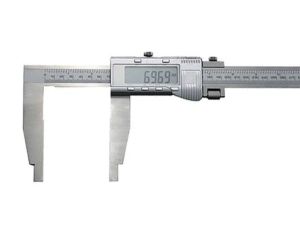 Suwmiarka z noniuszem, 0,02 mm, 0,01 mm, jednostki metryczne i brytyjskie, RS PRO