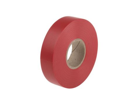 Taśma izolacyjna, kolor Czerwony, 19mm x 33m BS EN 60454-3-1 / typ 2, grubość 0.13mm 235308, RS PRO