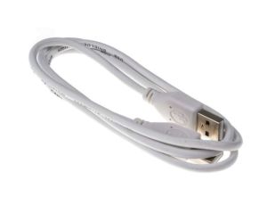 Kabel USB, dł. 1m, kolor: Biały