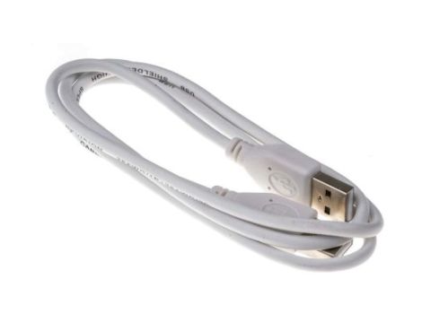 Kabel USB, dł. 1m, kolor: Biały
