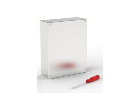 Obudowa do adaptacji, Stal nierdzewna 304 Satynowy 0 Knockouts 280mm x 220 mm x 85mm RS PRO