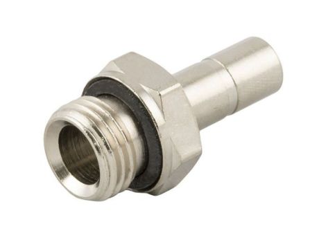 Złącze wielostykowe, typ: Adapter męski (równoległy), Wciskane, gwint: 3.175mm, rodzaj: Męski, rura: 10mm