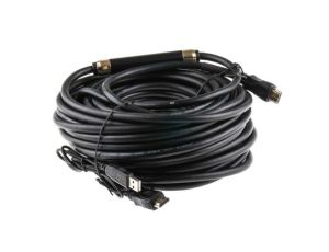 Zespół cyfrowych kabli wideo i monitorowych 20m Wtyk HDMI to Wtyk HDMI Czarny