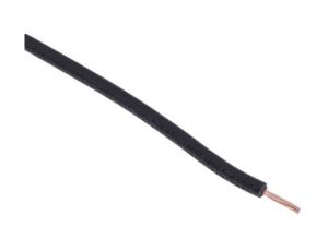Kabel trzynormowy, dł. 100m 0,75 mm, 14 A, 1 kV DC, 600 V AC, Maks. +105C Czarny Zgodność z trzema normami, RS PRO
