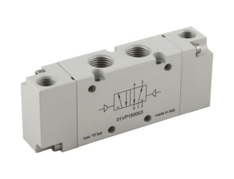 Pneumatyczne zawory elektromagnetyczne 5/2 Monostable G 1/8 740NL/min RS PRO