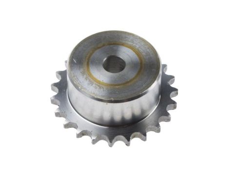 Koło łańcuchowe drabinkowe, 23 zębów, 06B-1, Pilot, śr otworu: 14mm, śr toczna: 69.95mm, Stal