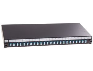 Panel krosowniczy, obudowa 24 Jednomodowy Duplex, 1U RS PRO