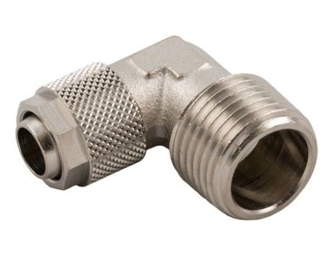 Złącze kątowe gwint R 1/4 męskie, Wciskane 8 mm RS PRO 176-0956 /10szt./