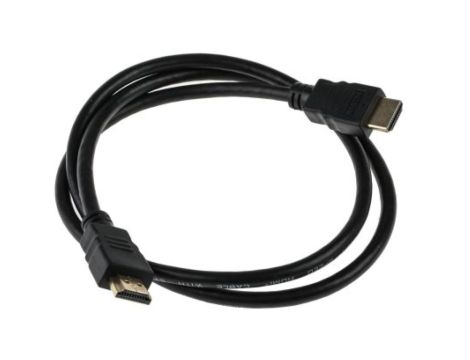 Zespół cyfrowych kabli wideo i monitorowych 1m Wtyk HDMI to Wtyk HDMI Czarny