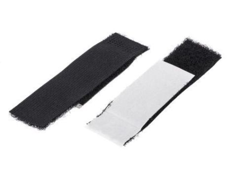 Opaska kablowa z rzepem Czarny, 50mm 20 mm RS PRO Opaska 179-7188 /10szt./