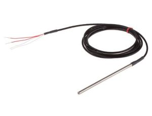 Termopara typ PT 100, -50C do +250C 125mm kabel 2m, Stal nierdzewna