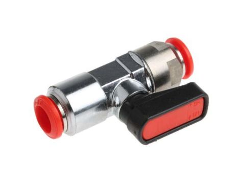 Zawór regulacyjny pneumatyczny Wciskane 8 mm RS PRO