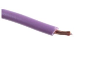 Kabel trzynormowy, dł. 100m 0,75 mm, 14 A, 1 kV DC, 600 V AC, Maks. +105C Fioletowy Zgodność z trzema normami, RS PRO