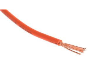 Kabel trzynormowy, dł. 100m 1,5 mm, 21 A, 1 kV DC, 600 V AC, Maks. +105C Pomarańczowy Zgodność z trzema normami, RS