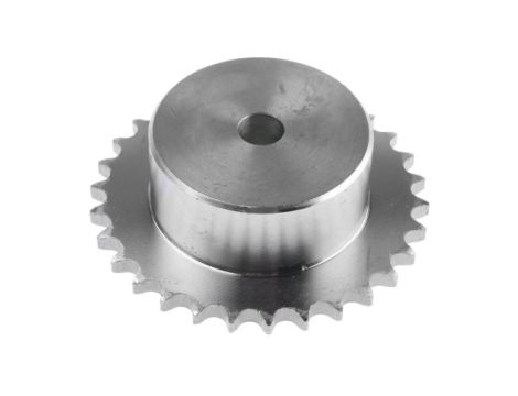 Koło łańcuchowe drabinkowe, 30 zębów, 06B-1, Pilot, śr otworu: 14mm, śr toczna: 91.12mm, Stal