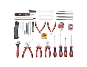 Zestaw narzędzi 25 szt., RS PRO Walizka