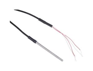 Termopara typ PT 100, -50C do +250C 50mm kabel 2m, Stal nierdzewna