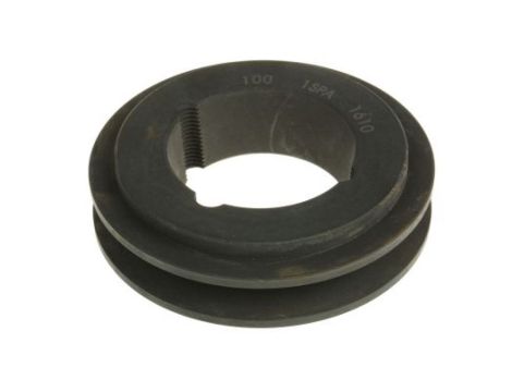 Krążek, śr. całkowita: 105.5mm, śr. otworu: 42mm, l. rowków: 1, Żeliwo, stal