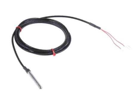 Termopara typ PT 100, -50C do +250C 50mm kabel 2m, Stal nierdzewna